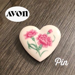 Vintage Avon January Birthday Bouquet Pin